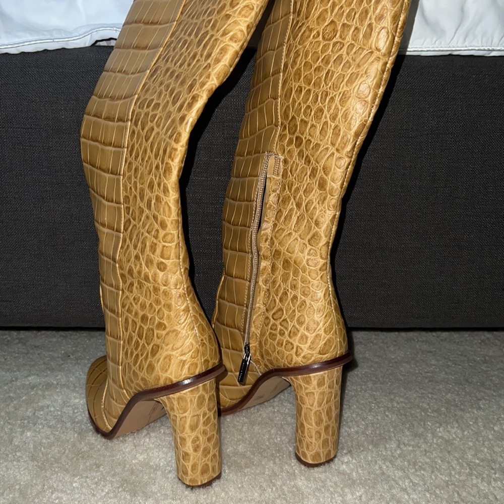Vince Camuto Tan Over the Knee Boots - Picture 7 of 15